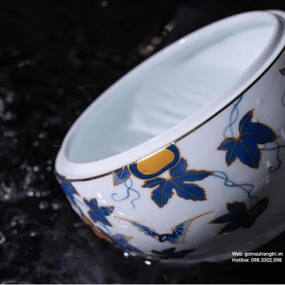 BỘ ẤM CHÉN HỒ LÔ VIỀN VÀNG - QUÀ TẶNG CAO CẤP